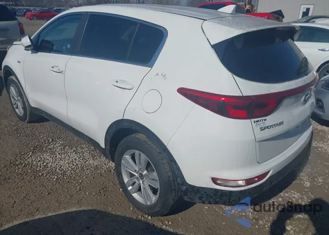 2017 Kia Sportage Lx из США, поврежденный, VIN KNDPMCAC0H7255215